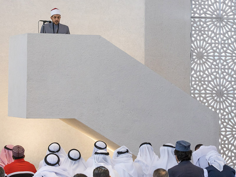 بيت العائلة الإبراهيمية يرحب بالمصلين في دور العبادة الثلاث
